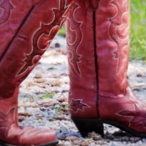 Corral Desert Red Goat Cowgirl Boots R1952